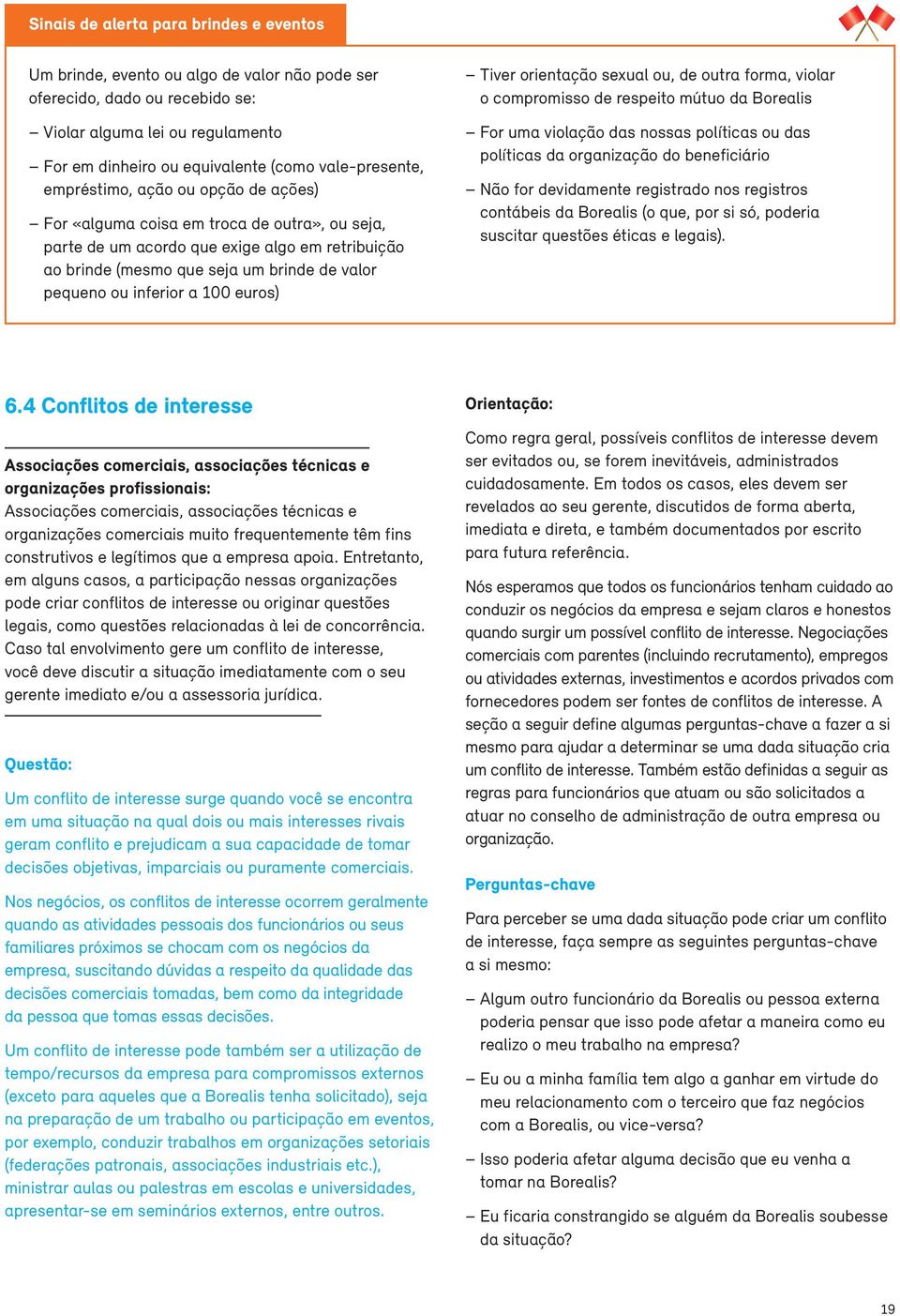 ou inferior a 100 euros) Tiver orientação sexual ou, de outra forma, violar o compromisso de respeito mútuo da Borealis For uma violação das nossas políticas ou das políticas da organização do