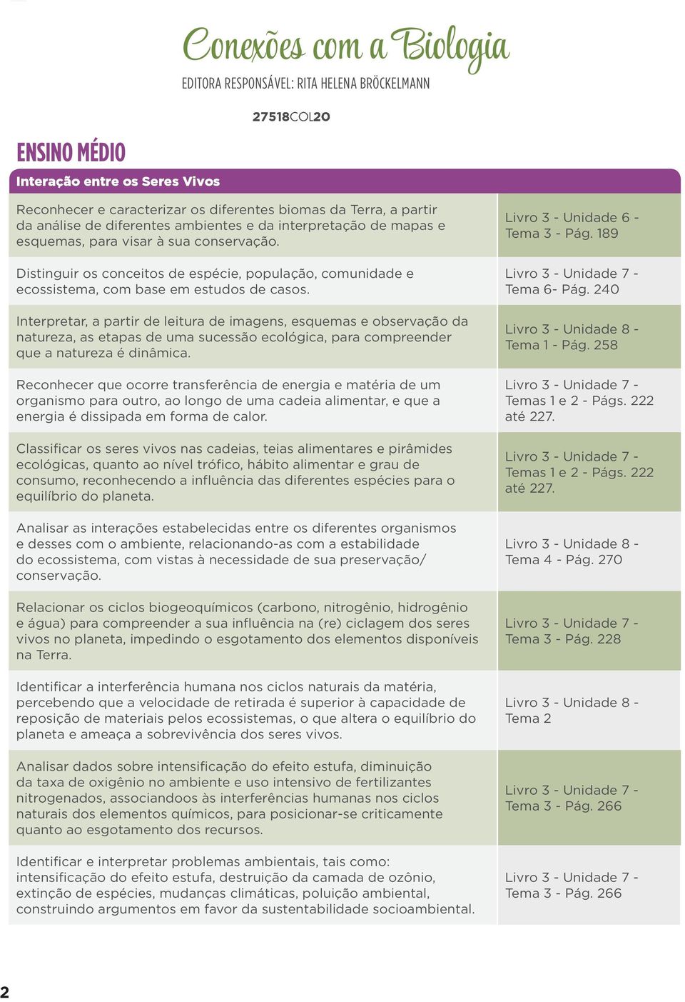 Distinguir os conceitos de espécie, população, comunidade e ecossistema, com base em estudos de casos.