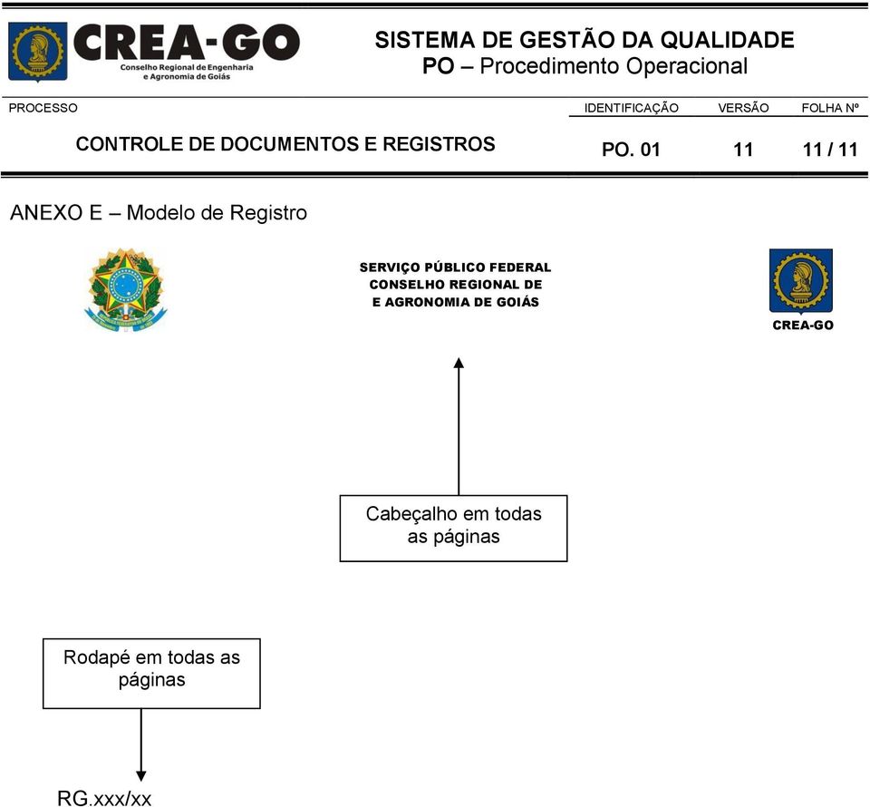 PÚBLICO FEDERAL CONSELHO REGIONAL DE E AGRONOMIA DE