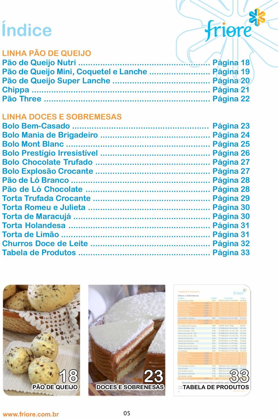 .. Página 26 Bolo Chocolate Trufado... Página 27 Bolo Explosão Crocante... Página 27 Pão de Ló Branco... Página 28 Pão de Ló Chocolate... Página 28 Torta Trufada Crocante.