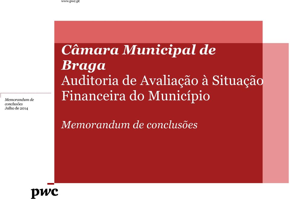 2014 Câmara Municipal de Braga