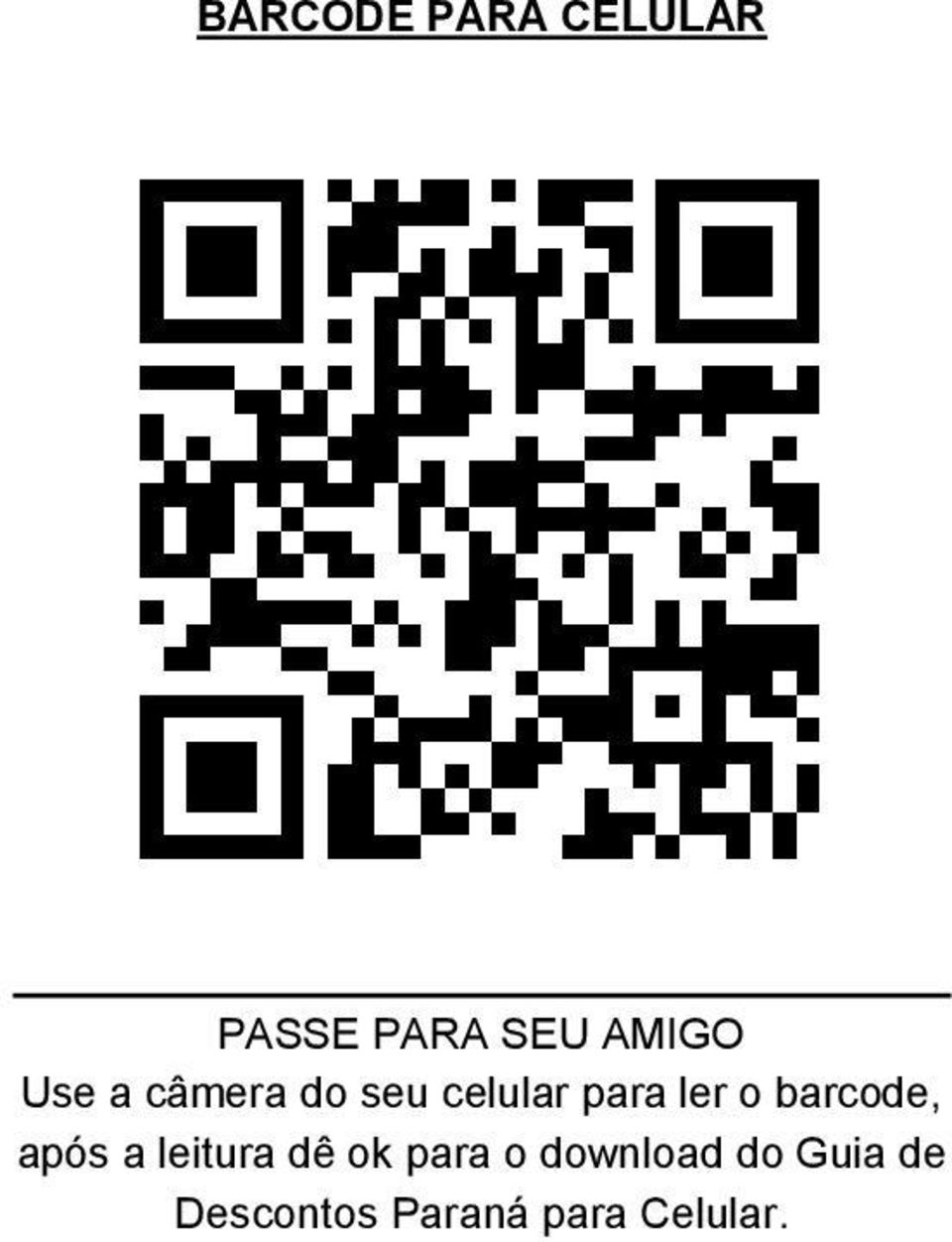 barcode, após a leitura dê ok para o