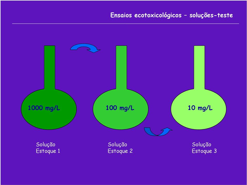 mg/l 10 mg/l Solução Estoque