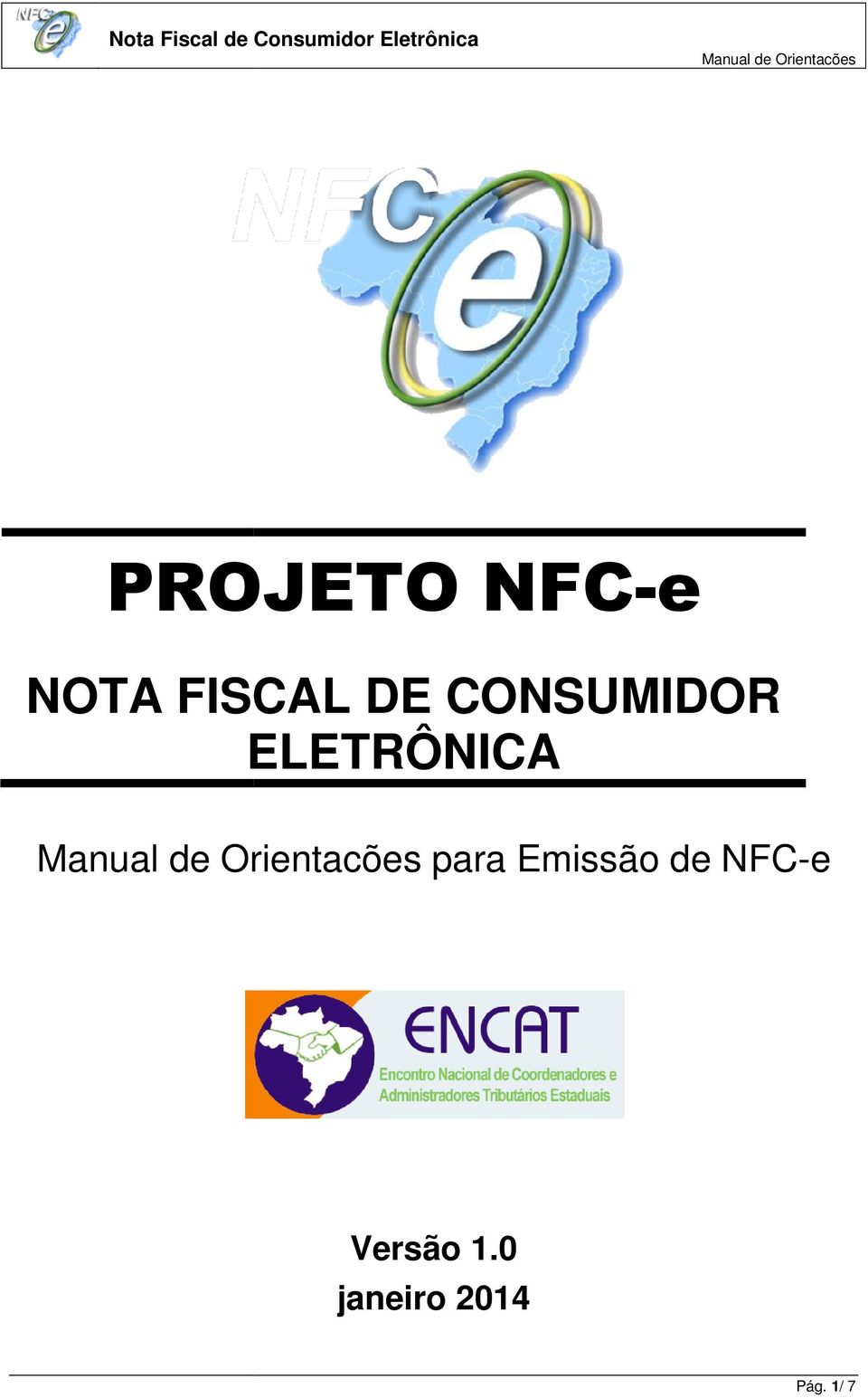 para Emissão de NFC-e