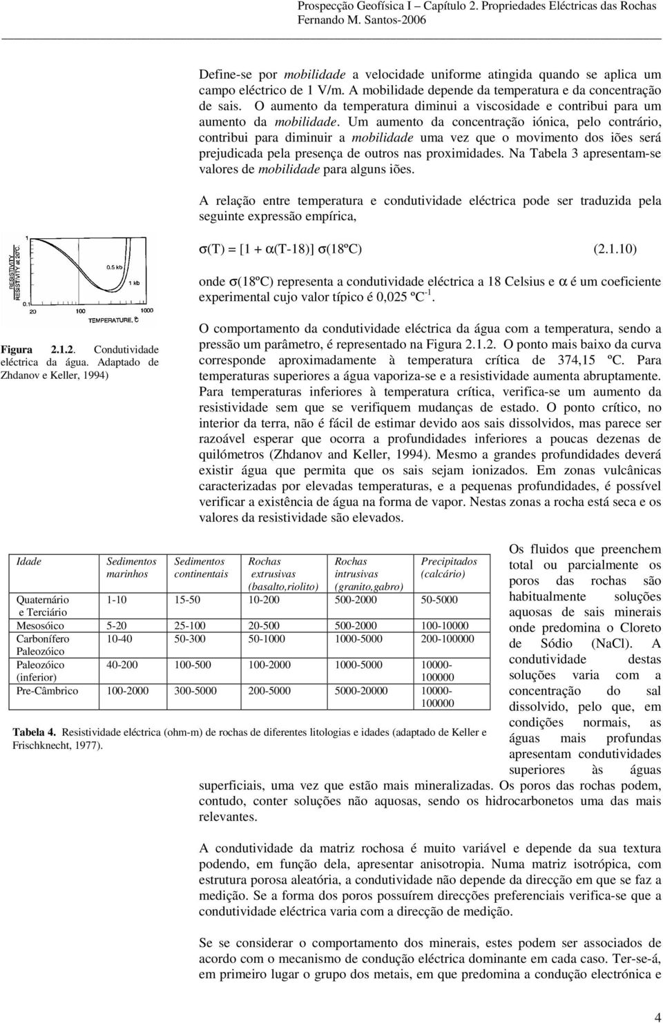 Um aumento da concentração iónica, pelo contrário, contribui para diminuir a mobilidade uma vez que o movimento dos iões será prejudicada pela presença de outros nas proximidades.