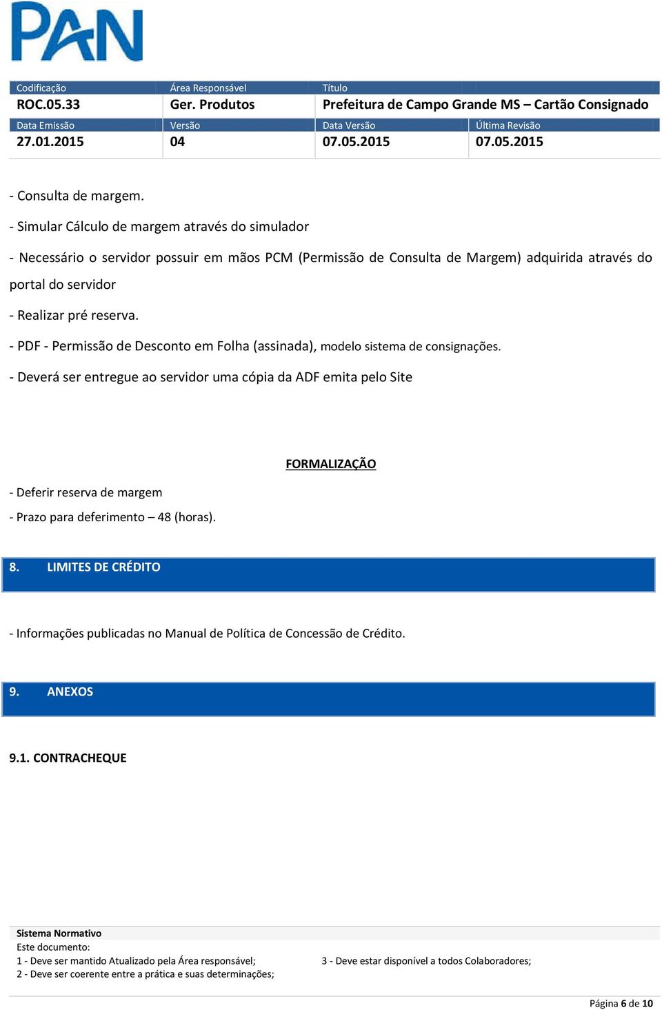do portal do servidor - Realizar pré reserva. - PDF - Permissão de Desconto em Folha (assinada), modelo sistema de consignações.
