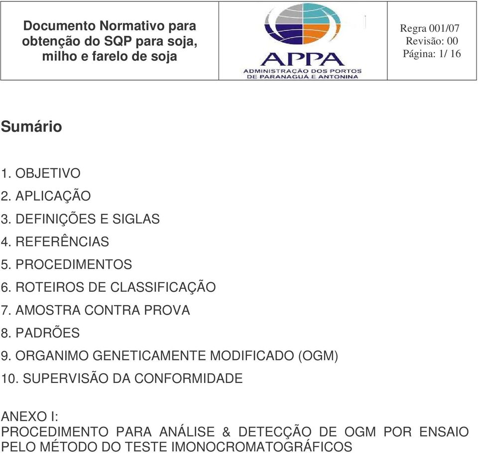 ORGANIMO GENETICAMENTE MODIFICADO (OGM) 10.