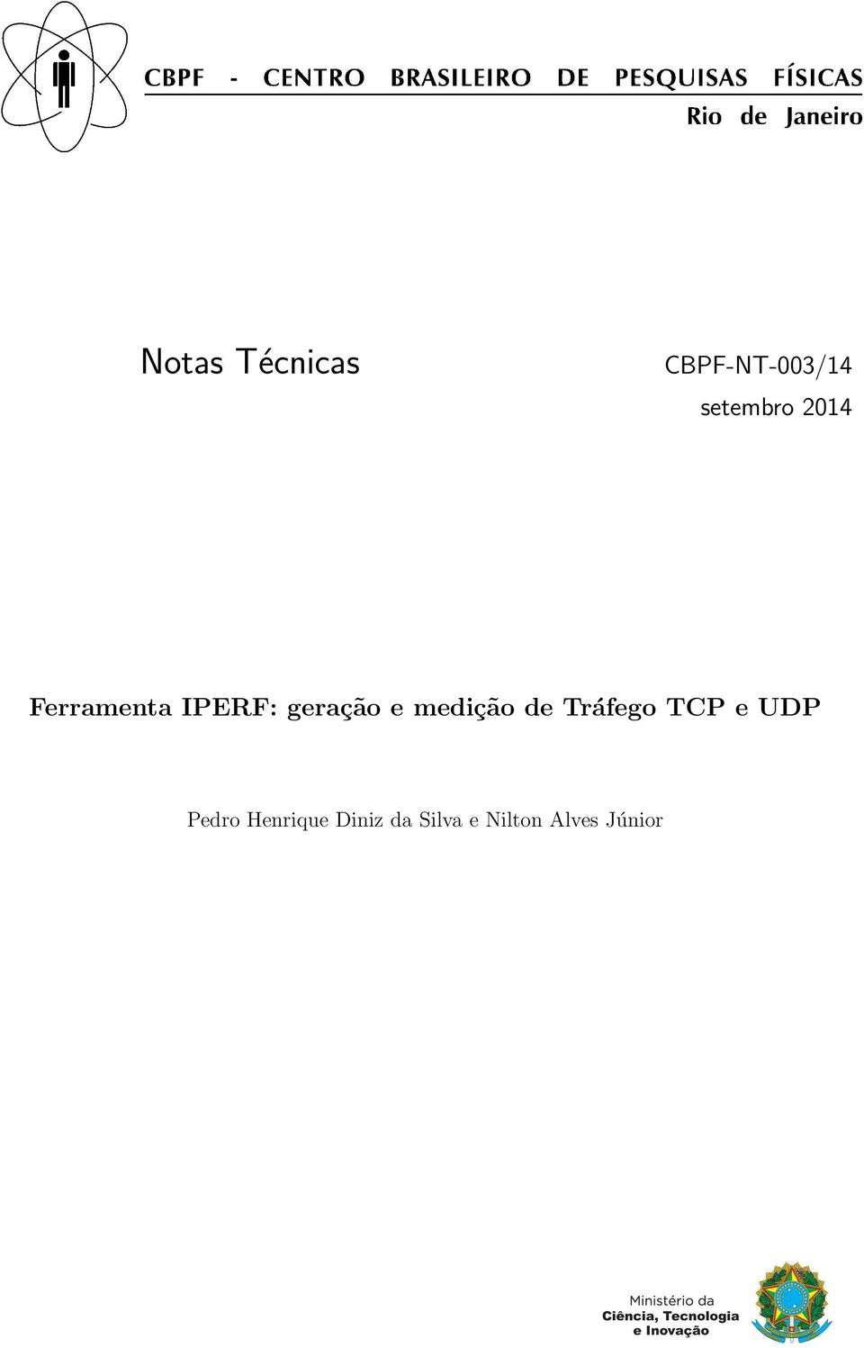 Tráfego TCP e UDP Pedro Henrique Diniz da