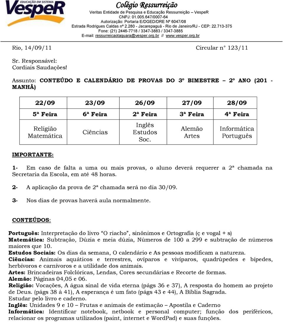 Estudos Sociais: Os dias da semana, O calendário e As pessoas modificam a natureza.