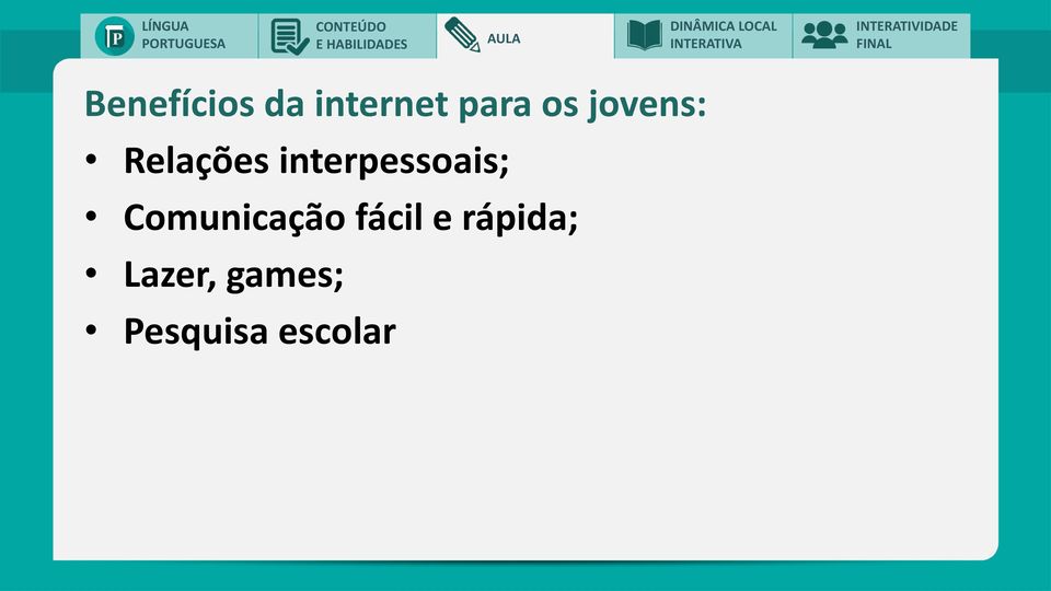 interpessoais; Comunicação