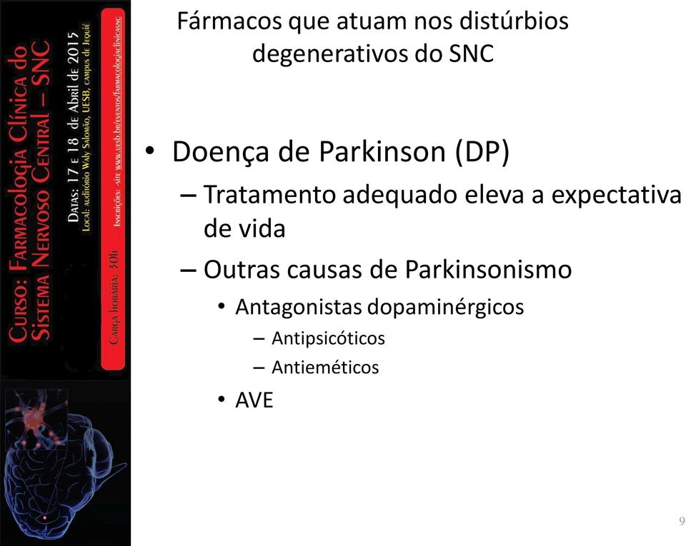 de Parkinsonismo Antagonistas