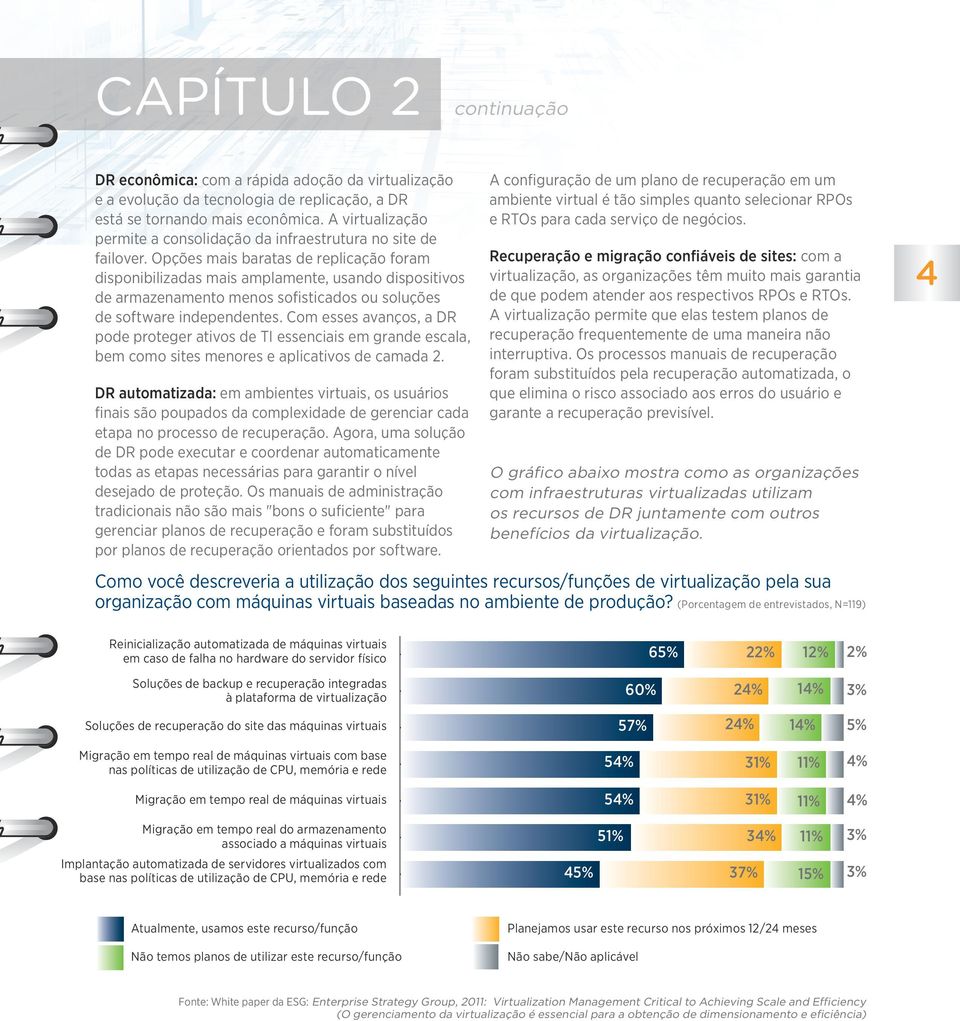 Opções mais baratas de replicação foram disponibilizadas mais amplamente, usando dispositivos de armazenamento menos sofisticados ou soluções de software independentes.