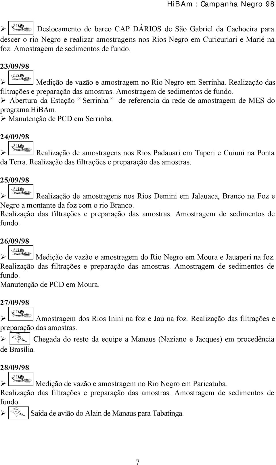 Abertura da Estação Serrinha de referencia da rede de amostragem de MES do programa HiBAm. Manutenção de PCD em Serrinha.