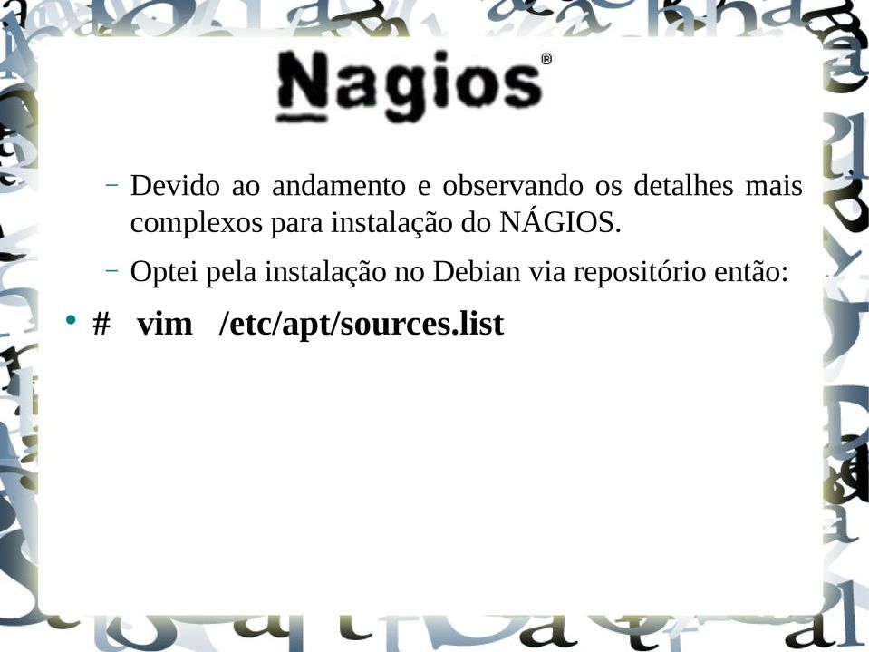 NÁGIOS.