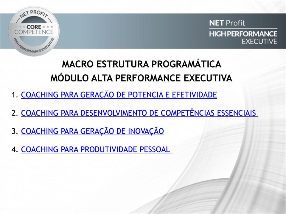 COACHING PARA DESENVOLVIMENTO DE COMPETÊNCIAS ESSENCIAIS 3.