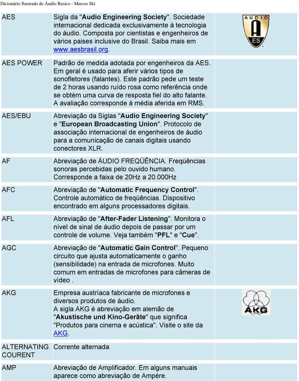 Em geral é usado para aferir vários tipos de sonofletores (falantes). Este padrão pede um teste de 2 horas usando ruído rosa como referência onde se obtém uma curva de resposta fiel do alto falante.