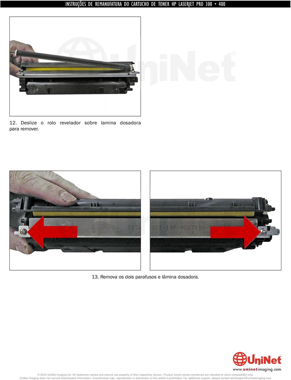 dosadora para remover. 13.