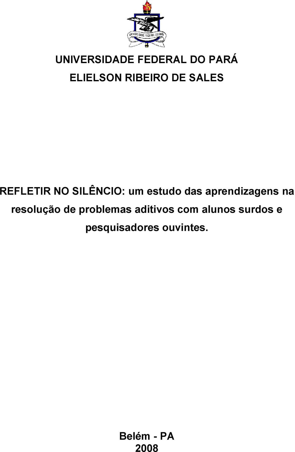 aprendizagens na resolução de problemas aditivos