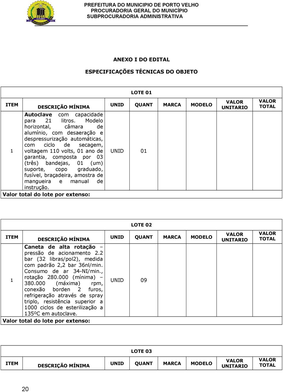 copo graduado, fusível, braçadeira, amostra de mangueira e manual de instrução.