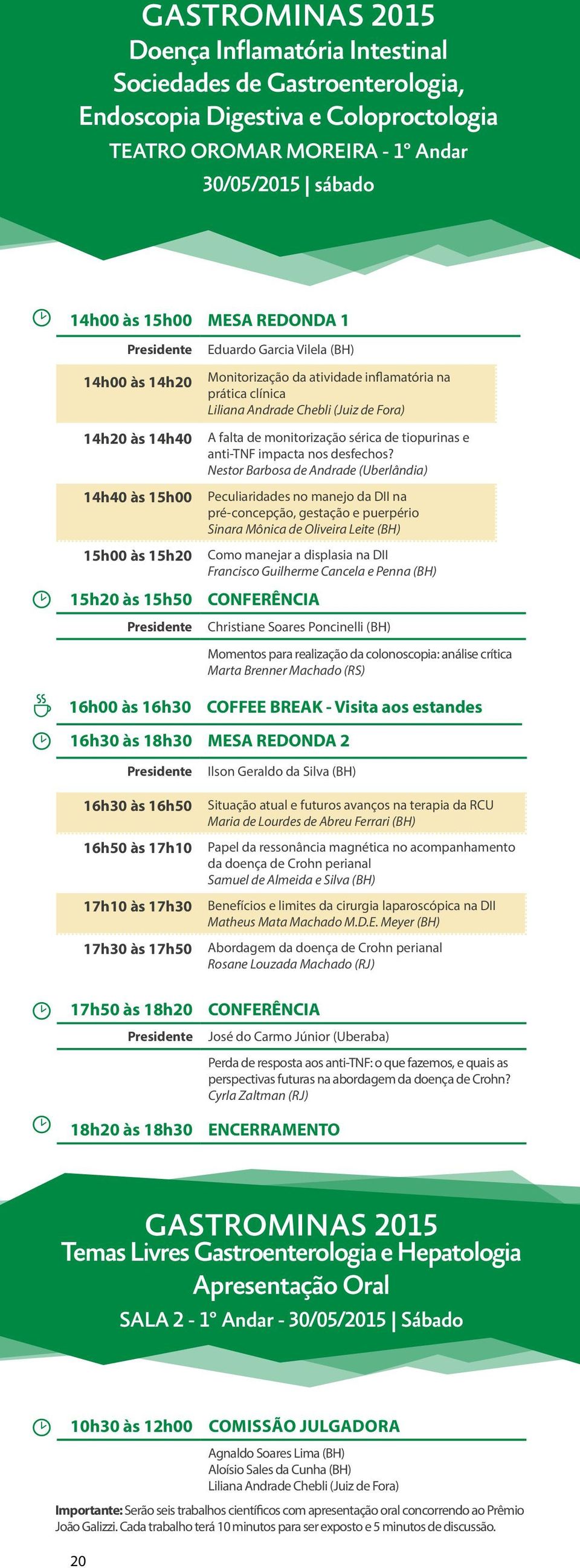 15h50 A falta de monitorização sérica de tiopurinas e anti-tnf impacta nos desfechos?