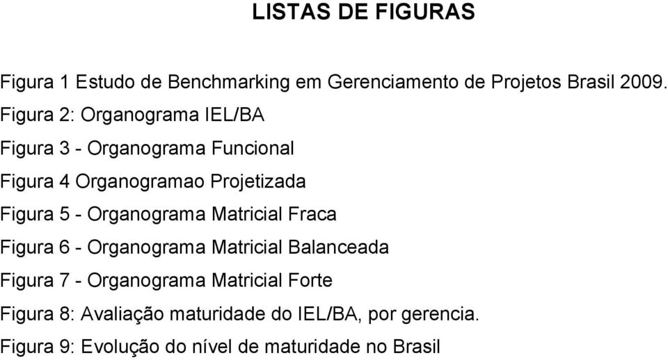 - Organograma Matricial Fraca Figura 6 - Organograma Matricial Balanceada Figura 7 - Organograma