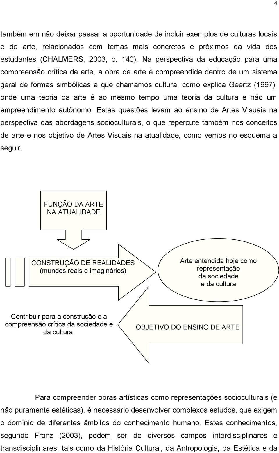 uma teoria da arte é ao mesmo tempo uma teoria da cultura e não um empreendimento autônomo.