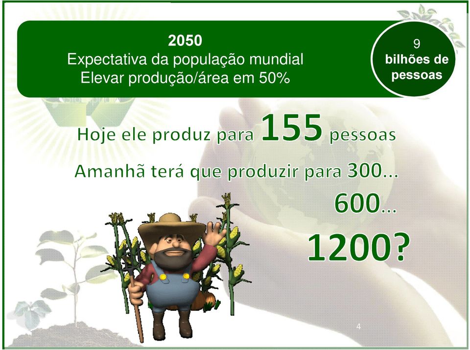 Elevar produção/área