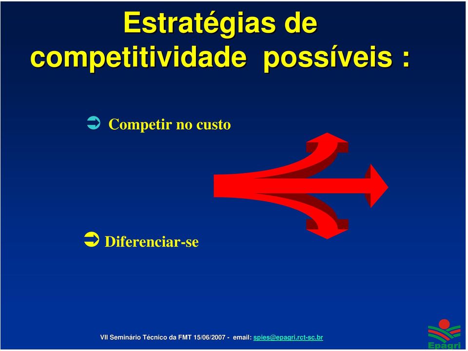 Diferenciar-se VII Seminário Técnico