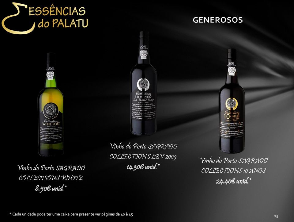 * Vinho do Porto SAGRADO COLLECTIONS LBV