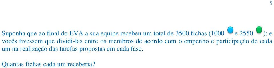 membros de acordo com o empenho e participação de cada um na