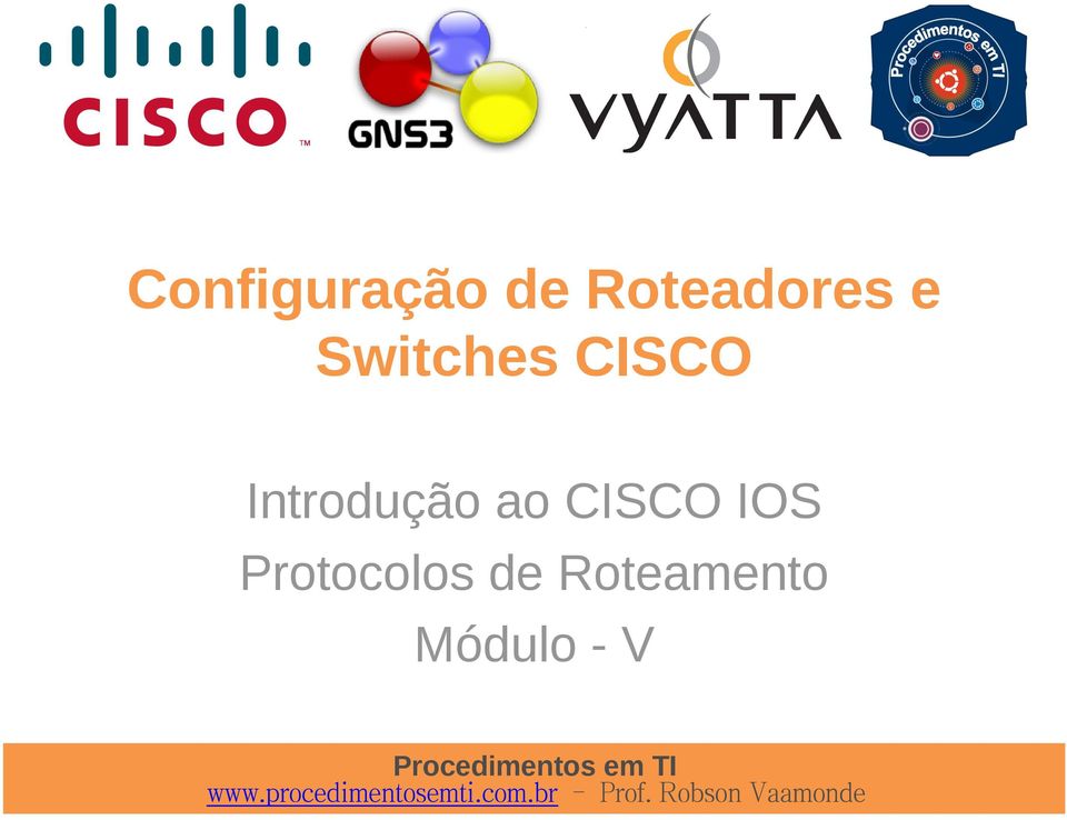 CISCO Introdução ao CISCO