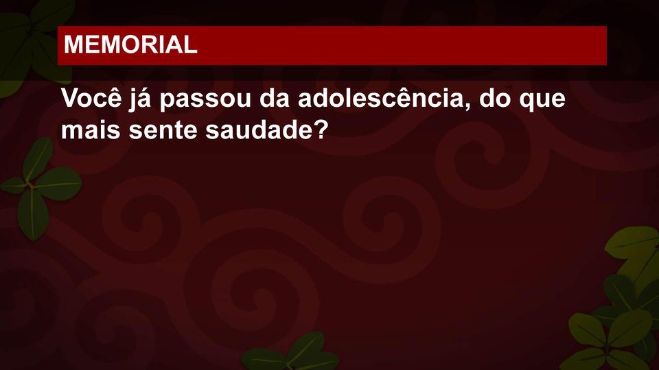 adolescência, do