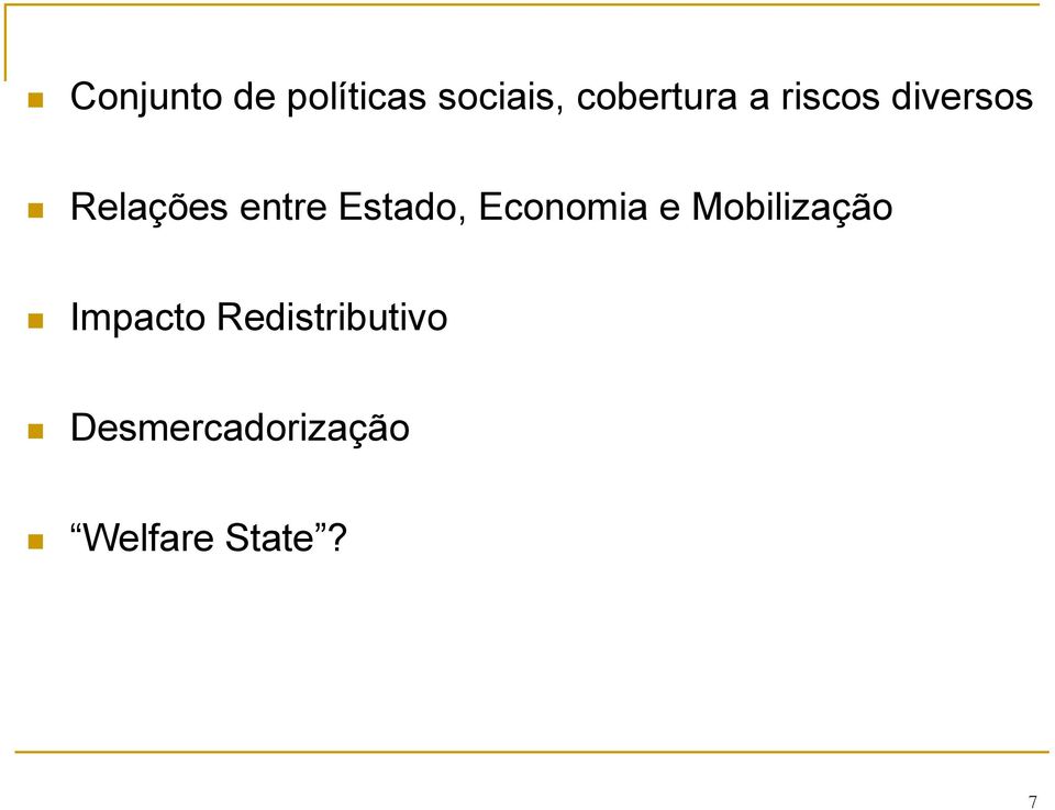 Economia e Mobilização Impacto