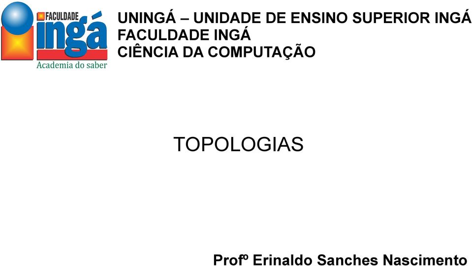 CIÊNCIA DA COMPUTAÇÃO