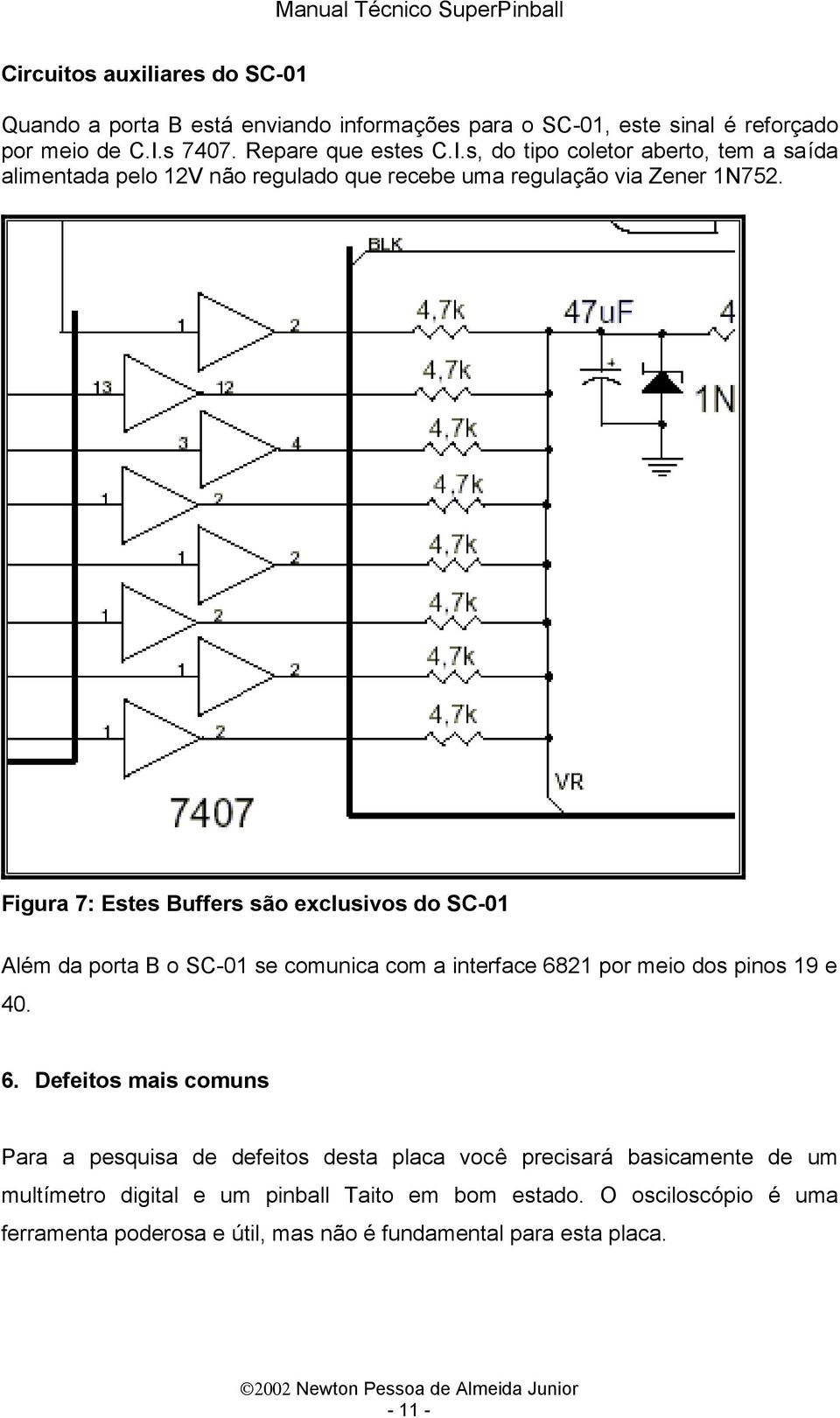 Figura 7: Estes Buffers são exclusivos do SC-01 Alé m da porta B o SC-01 se comunica com a interface 68