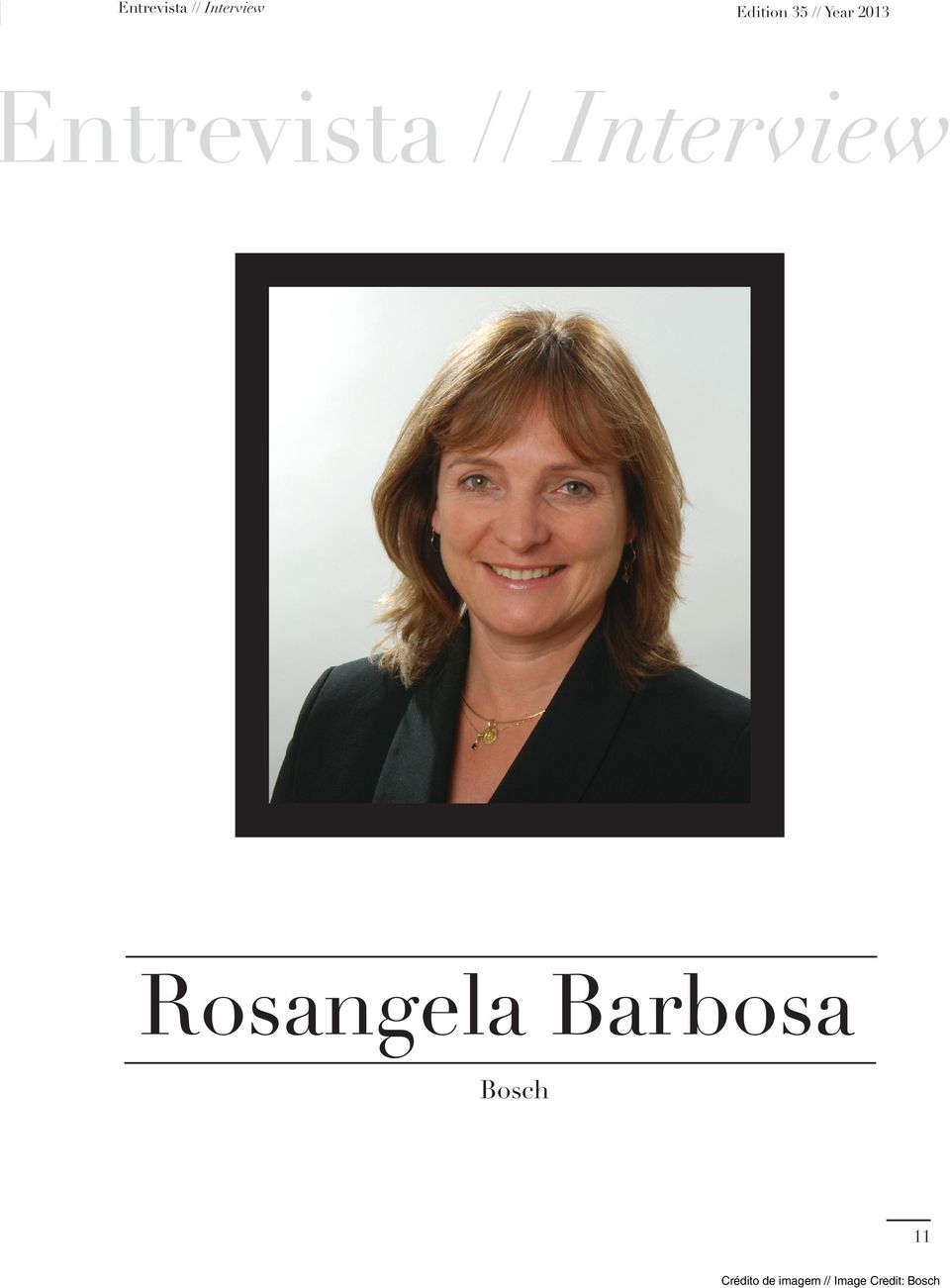 Interview Rosangela Barbosa Bosch