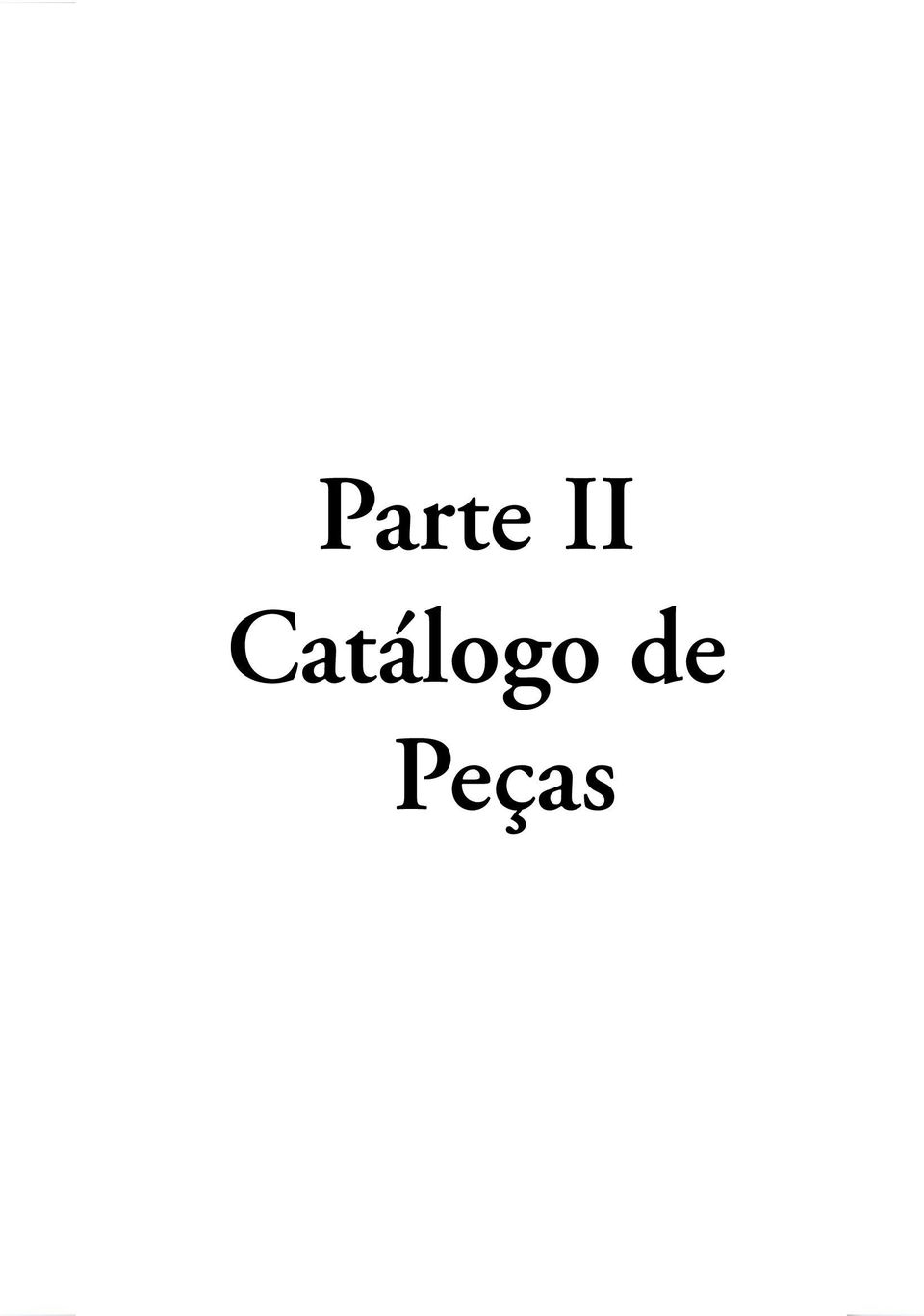 de Peças