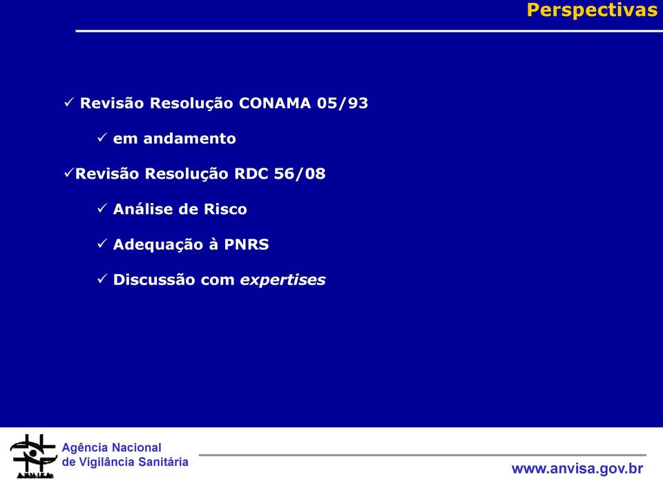 Resolução RDC 56/08 Análise de