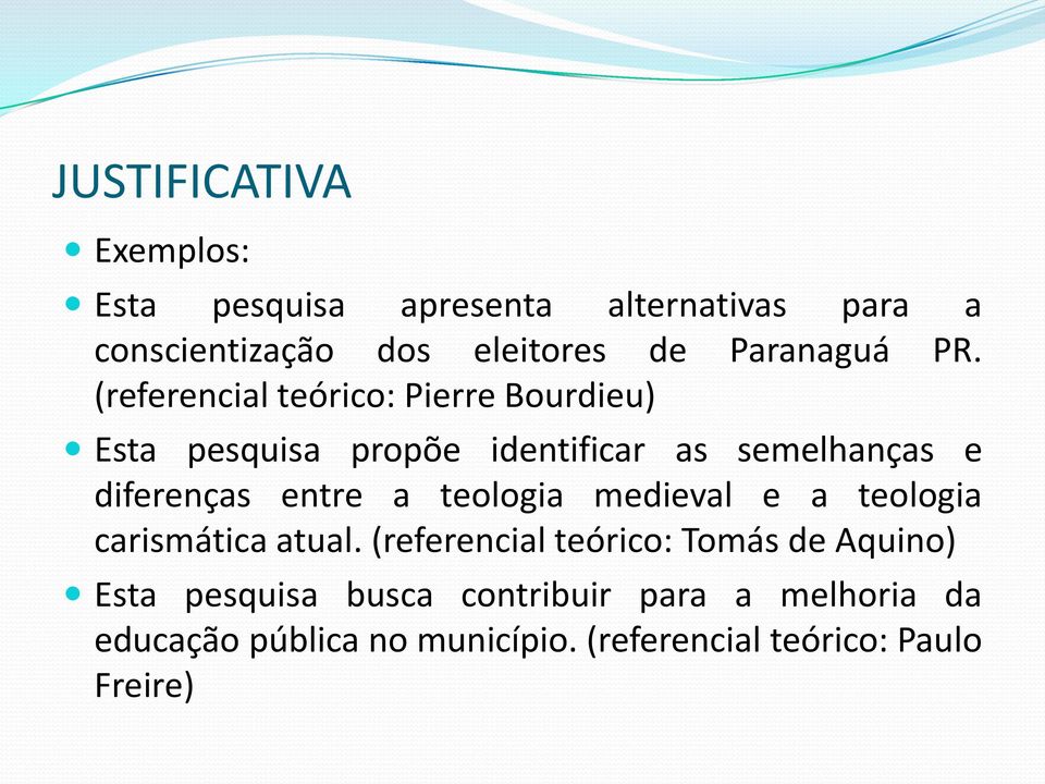 (referencial teórico: Pierre Bourdieu) Esta pesquisa propõe identificar as semelhanças e diferenças entre