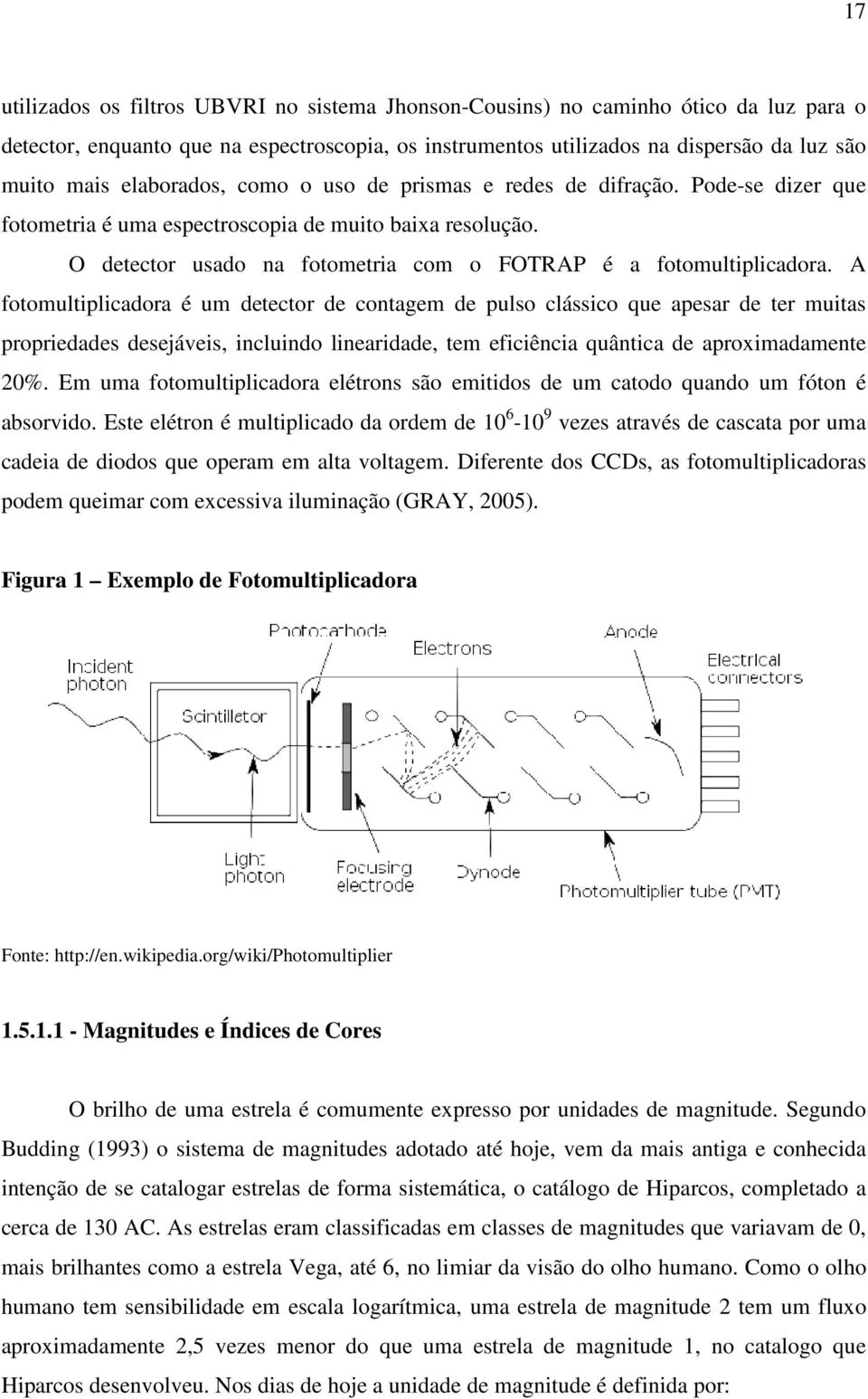 A fotomultiplicadora é um detector de contagem de pulso clássico que apesar de ter muitas propriedades desejáveis, ejáveis, incluindo linearidade, tem eficiência quântica de aproximadamente 20%.