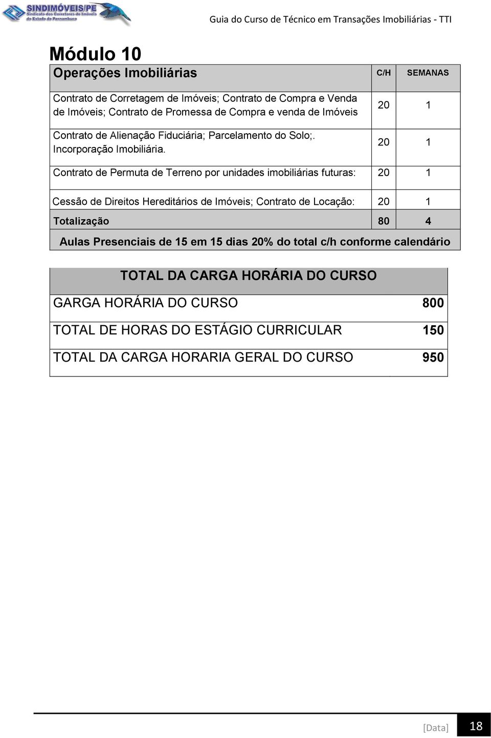 20 1 20 1 Contrato de Permuta de Terreno por unidades imobiliárias futuras: 20 1 Cessão de Direitos Hereditários de Imóveis; Contrato de Locação: 20 1