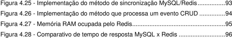 .. 93 26 - Implementação do método que processa um evento CRUD.