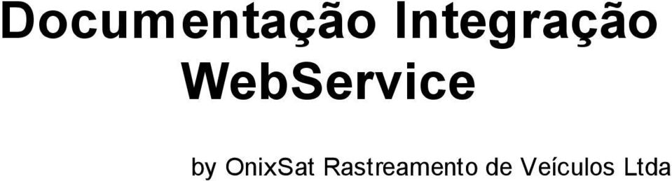 WebService by