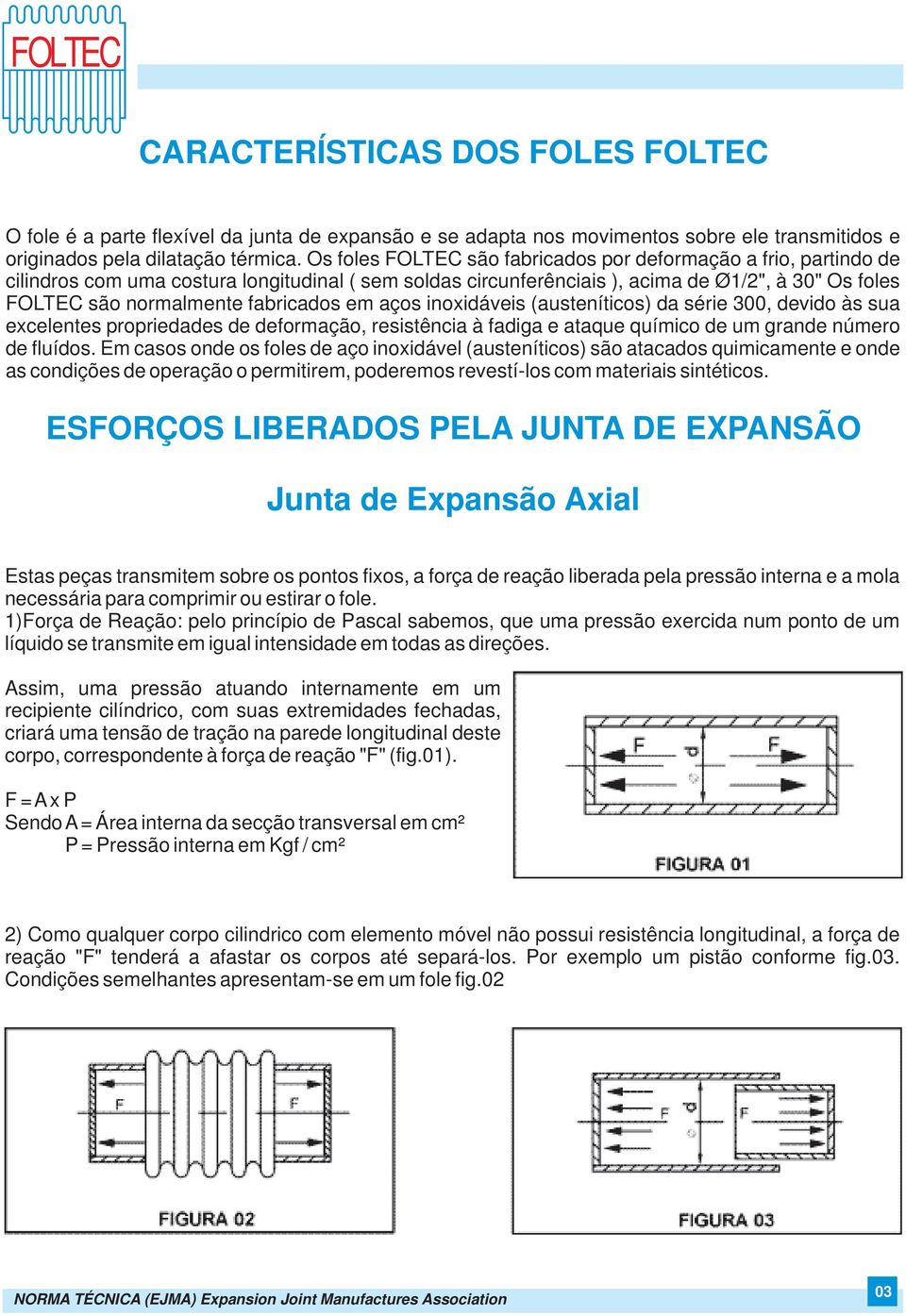 em aços inoxidáveis (austeníticos) da série 00, devido às sua excelentes propriedades de deformação, resistência à fadiga e ataque químico de um grande número de fluídos.