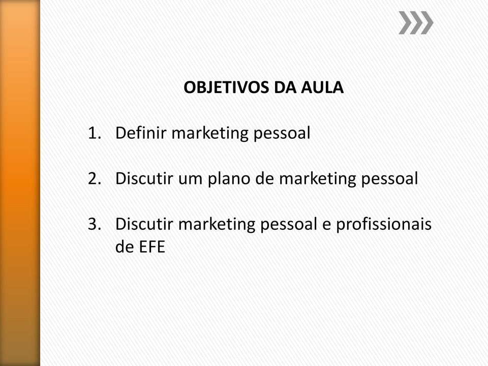 Discutir um plano de marketing