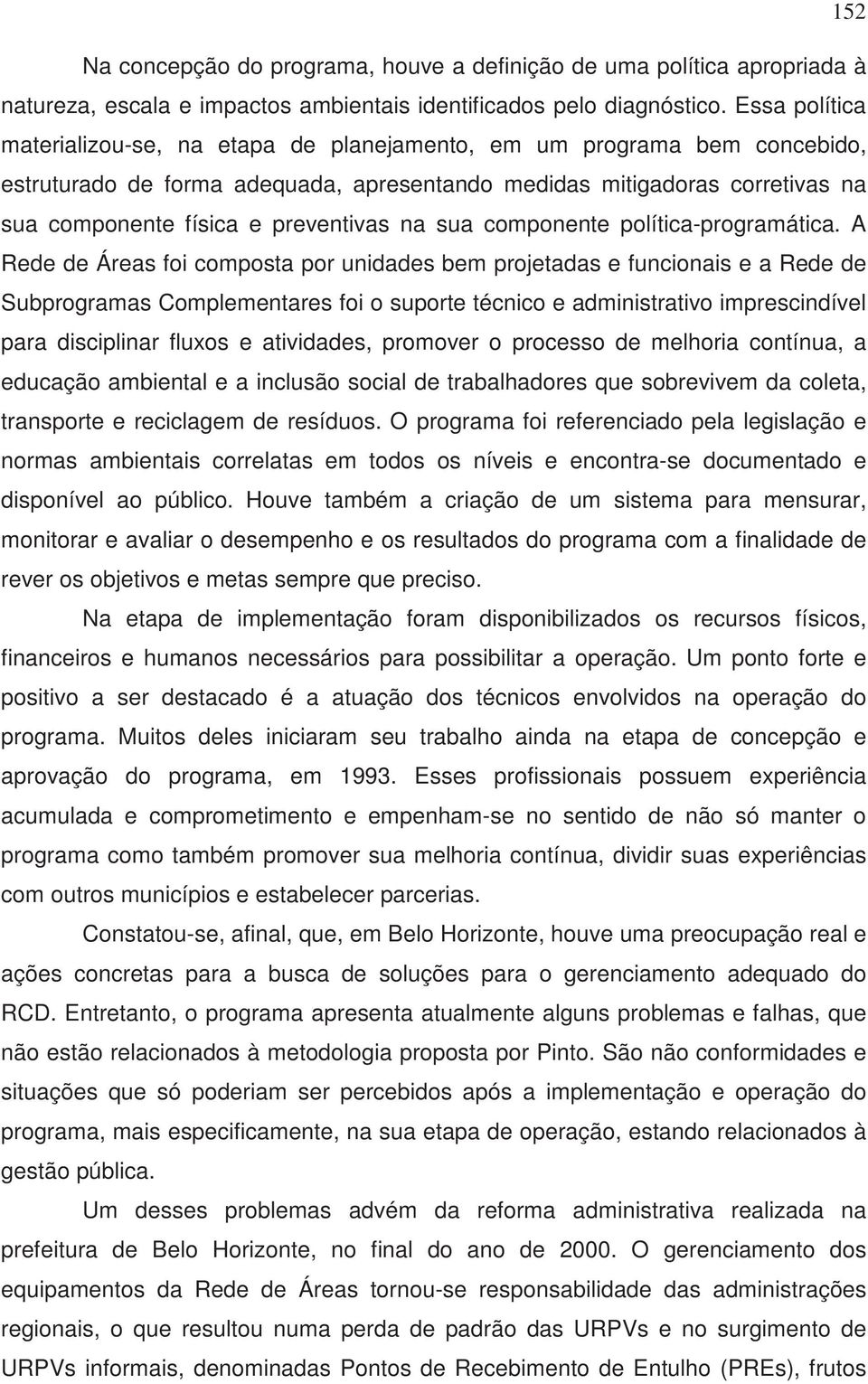 preventivas na sua componente política-programática.