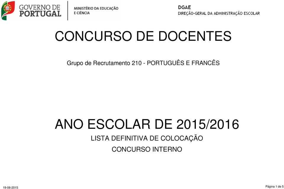 ESCOLAR DE 2015/2016 LISTA