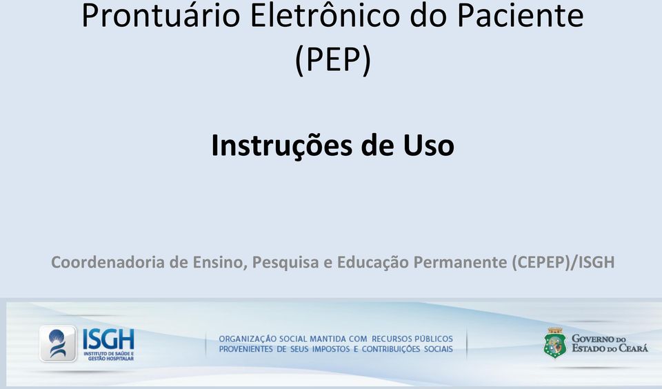 Uso Coordenadoria de Ensino,