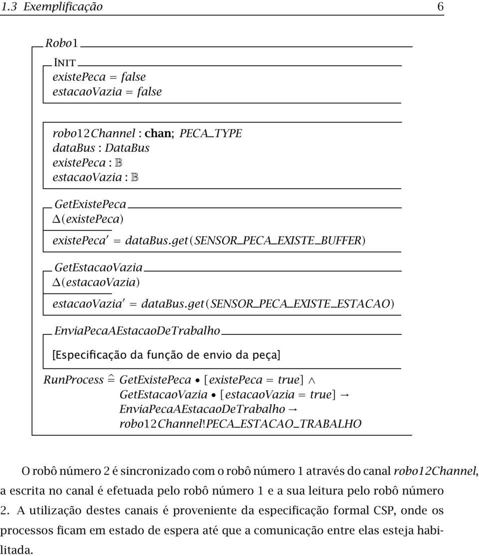 get(sensor PECA EXISTE ESTACAO) EnviaPecaAEstacaoDeTrabalho [Especificação da função de envio da peça] RunProcess = GetExistePeca [existepeca = true] GetEstacaoVazia [estacaovazia = true]