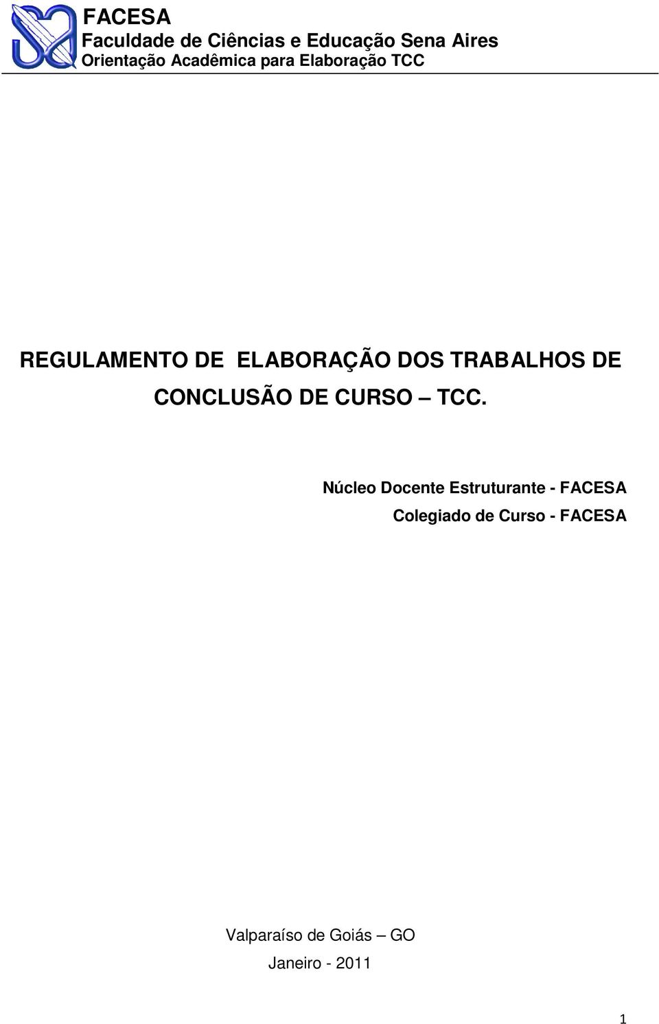 Núcleo Docente Estruturante - FACESA